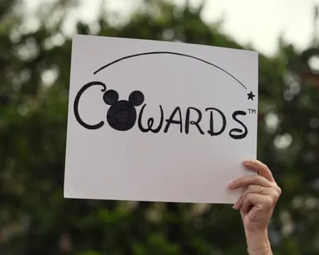 Hundreds Protest Outside Disney Corporate Offices Regarding ‘Authoritarian’ Jimmy Kimmel Show Removal